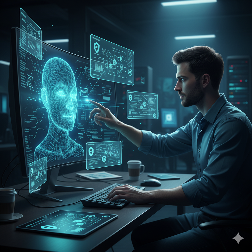 AI y Humano colaborando
